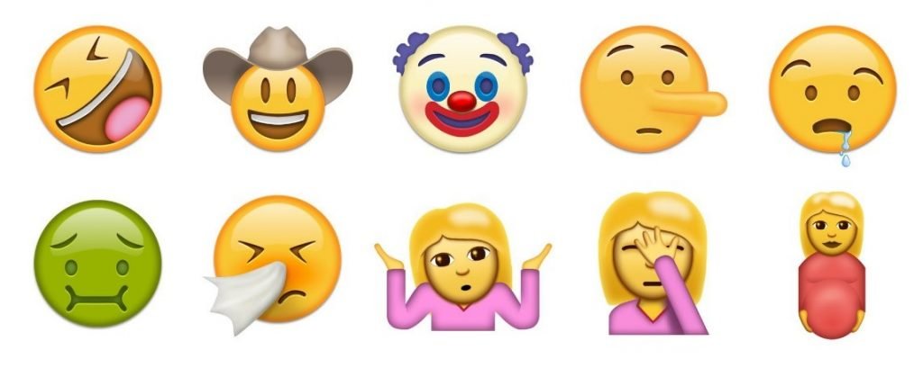 Variety of Emojis