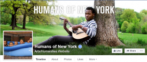 Top Facebook Pages: Humans of New York
