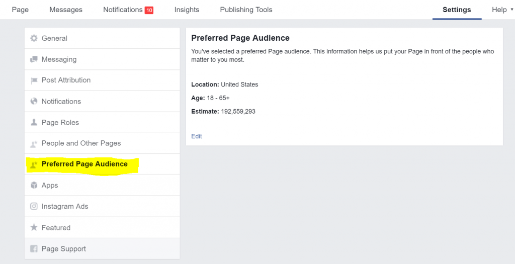 How to find preferred page audience to better your organic Facebook reach.